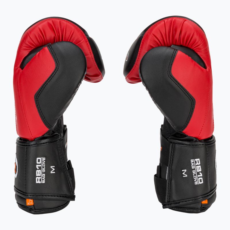Rękawice bokserskie Rival RB10 Intelli-Shock Bag black/red 4