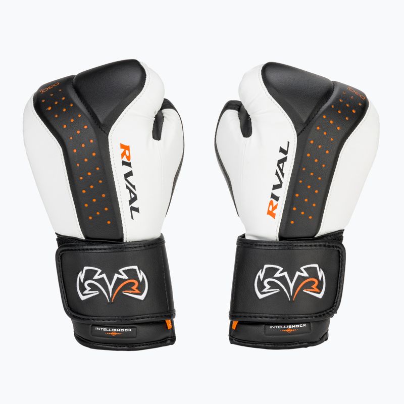 Rękawice bokserskie Rival RB10 Intelli-Shock Bag black/white 2