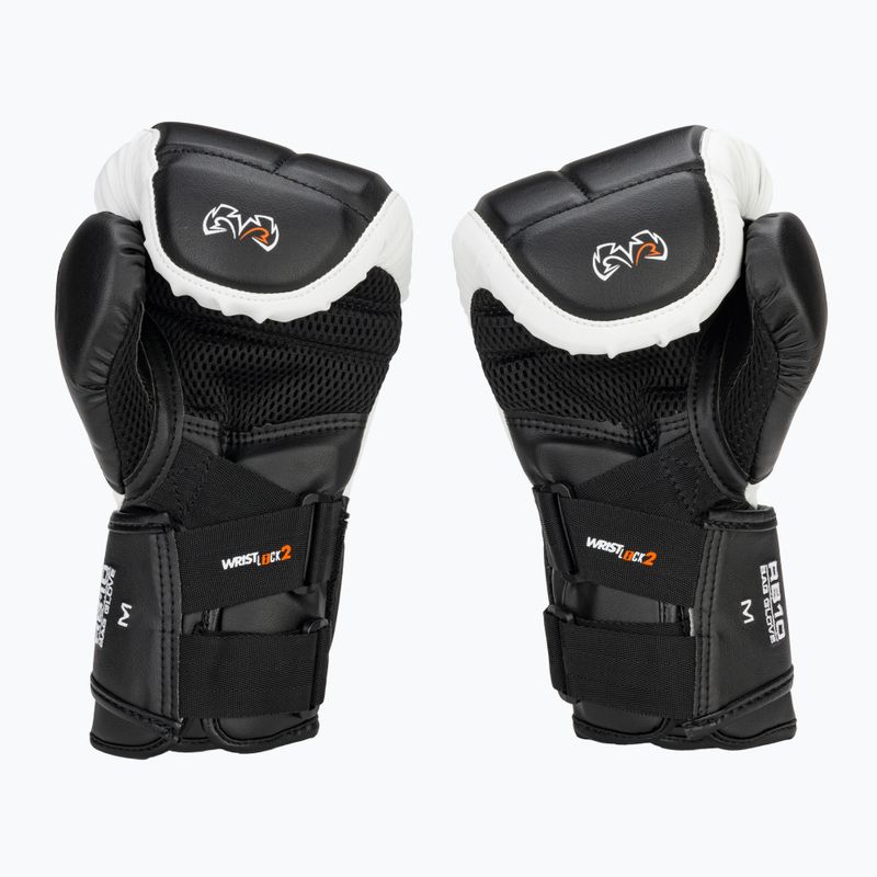 Rękawice bokserskie Rival RB10 Intelli-Shock Bag black/white 3