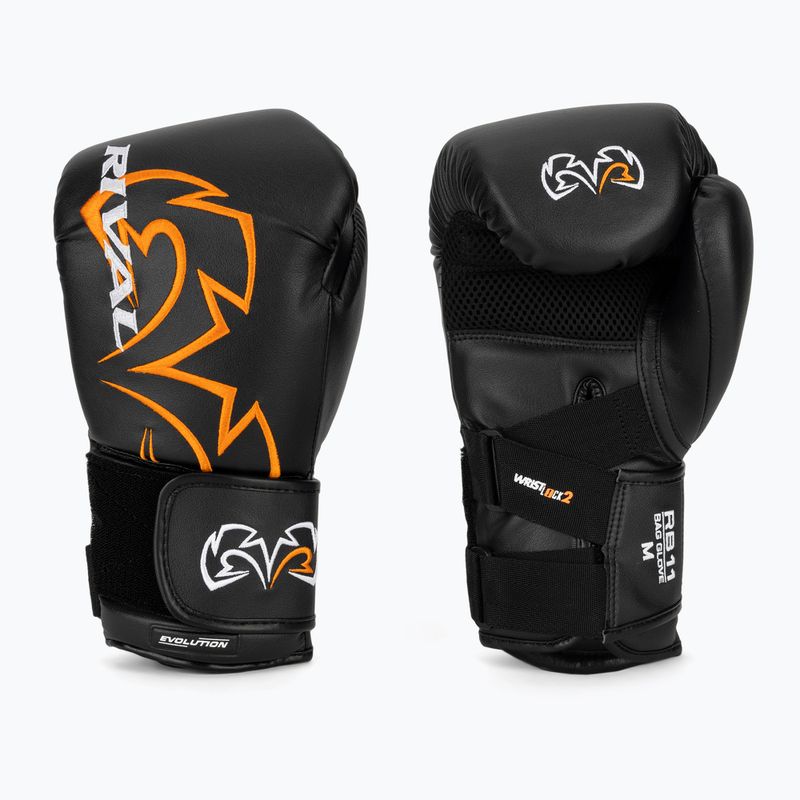 Rękawice bokserskie Rival RB11 black 2