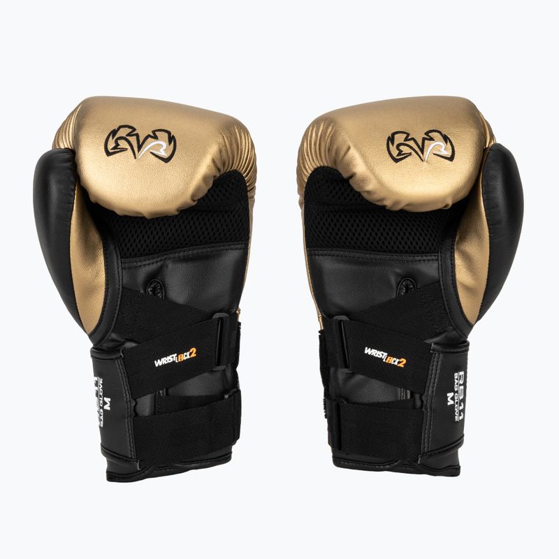 Rękawice bokserskie Rival RB11 gold 3