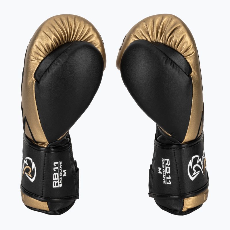 Rękawice bokserskie Rival RB11 gold 4