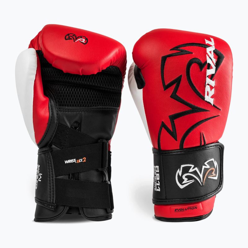 Rękawice bokserskie Rival RB11 red