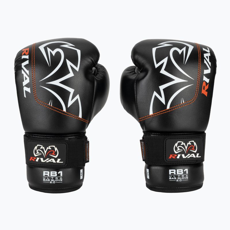 Rękawice bokserskie Rival RB1 Ultra Bag 2.0 black 2