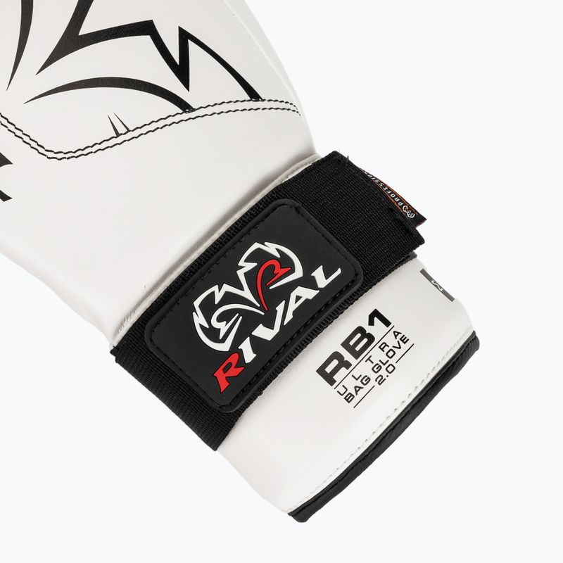 Rękawice bokserskie Rival RB1 Ultra Bag 2.0 white 6