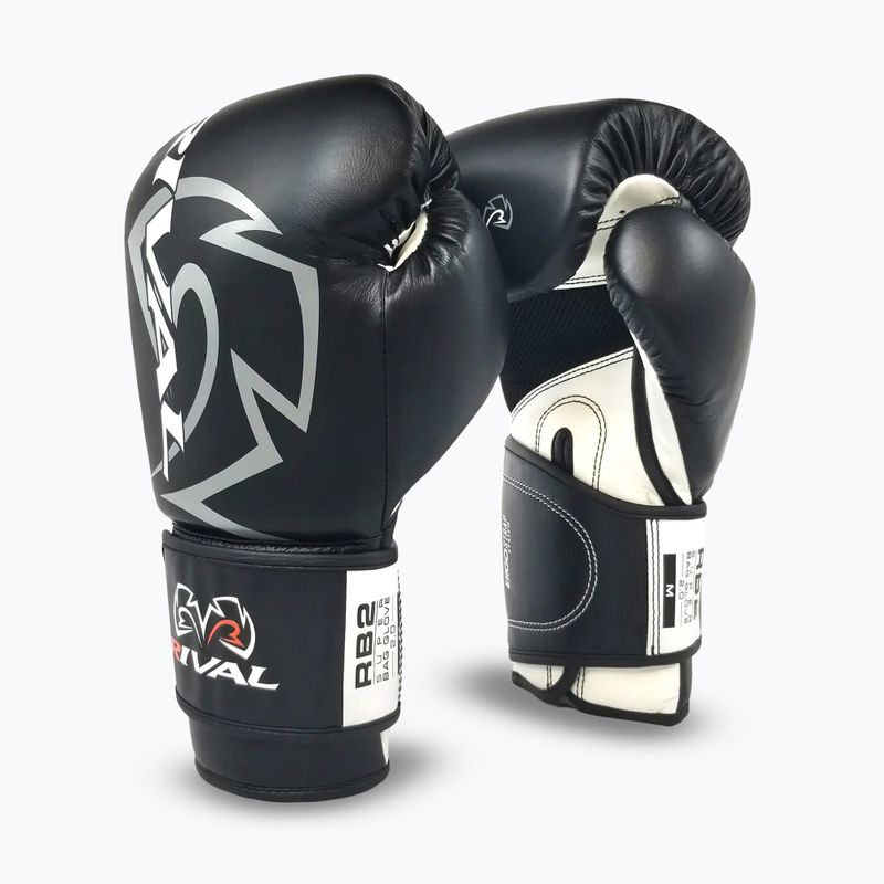 Rękawice bokserskie MMA Rival RB2 Super Bag 2.0 black 2