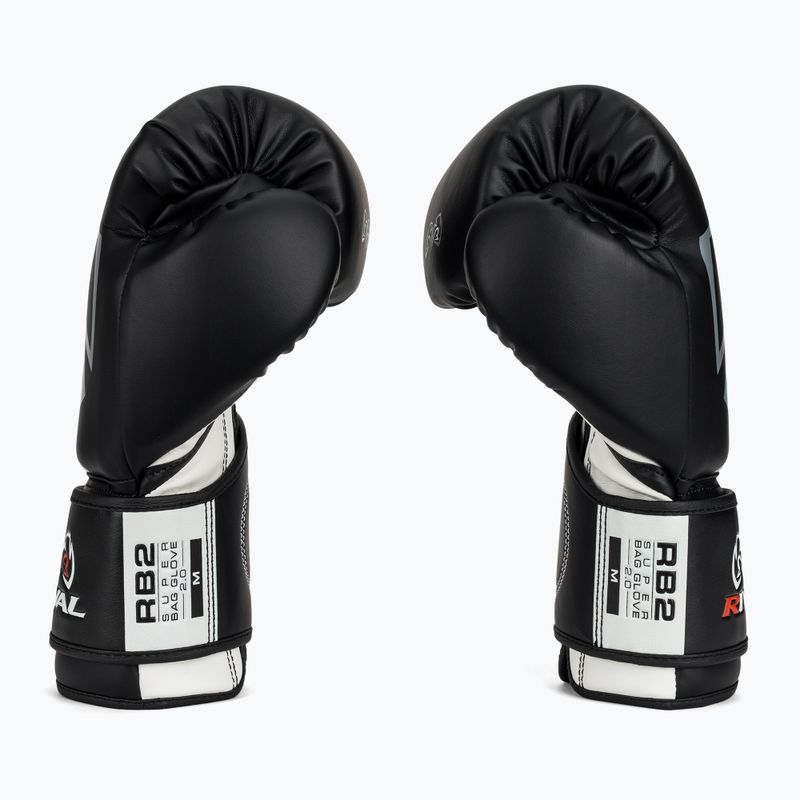 Rękawice bokserskie MMA Rival RB2 Super Bag 2.0 black 4