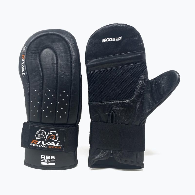 Rękawice bokserskie Rival RB5 Bag Mitts black