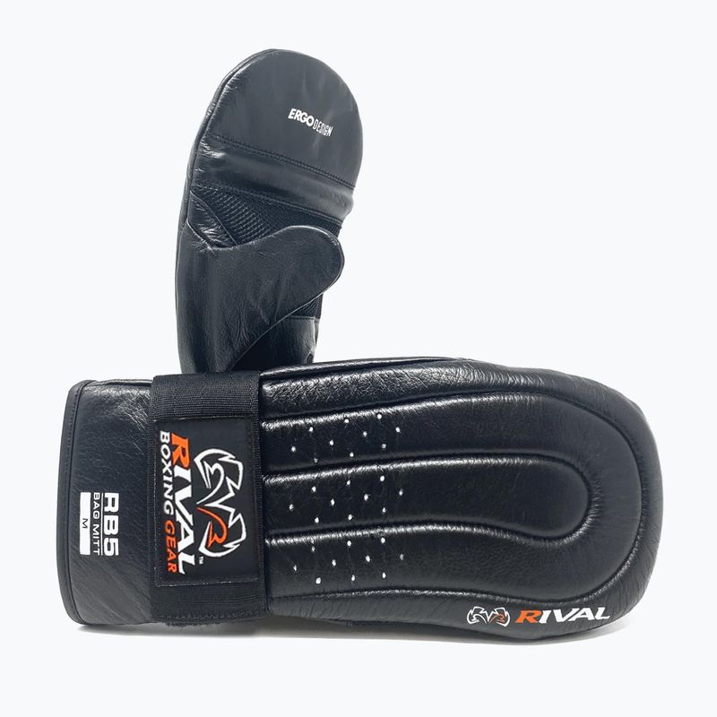 Rękawice bokserskie Rival RB5 Bag Mitts black 2