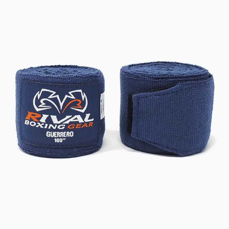 Bandaże bokserskie Rival Guerrero Handwraps 180 cm navy