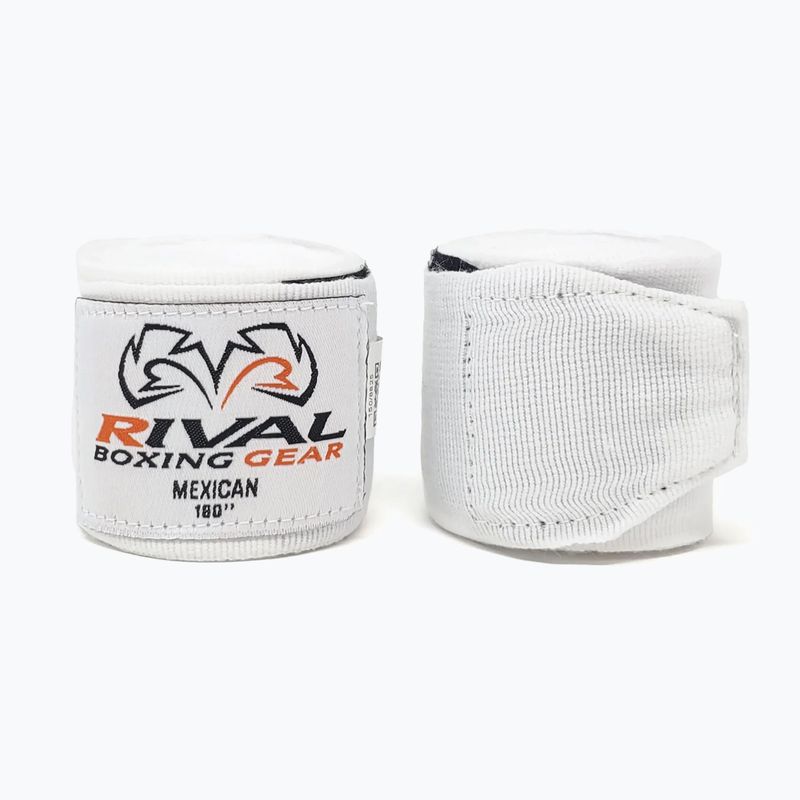 Bandaże bokserskie Rival Mexican Handwraps 120 cm white