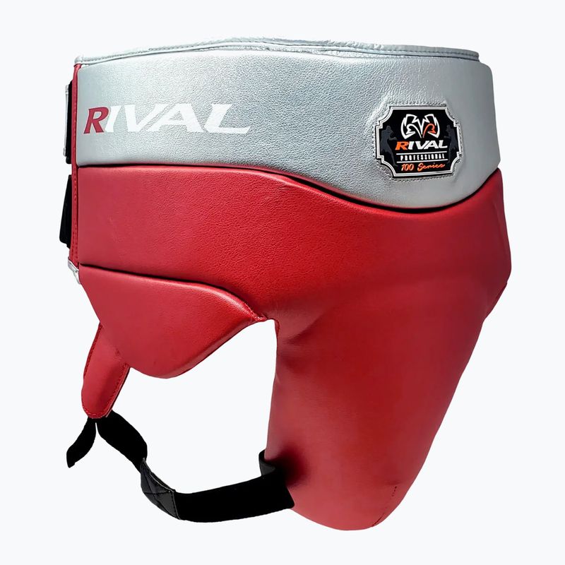 Ochraniacz krocza Rival RNFL100 Professional Protector red/silver 2