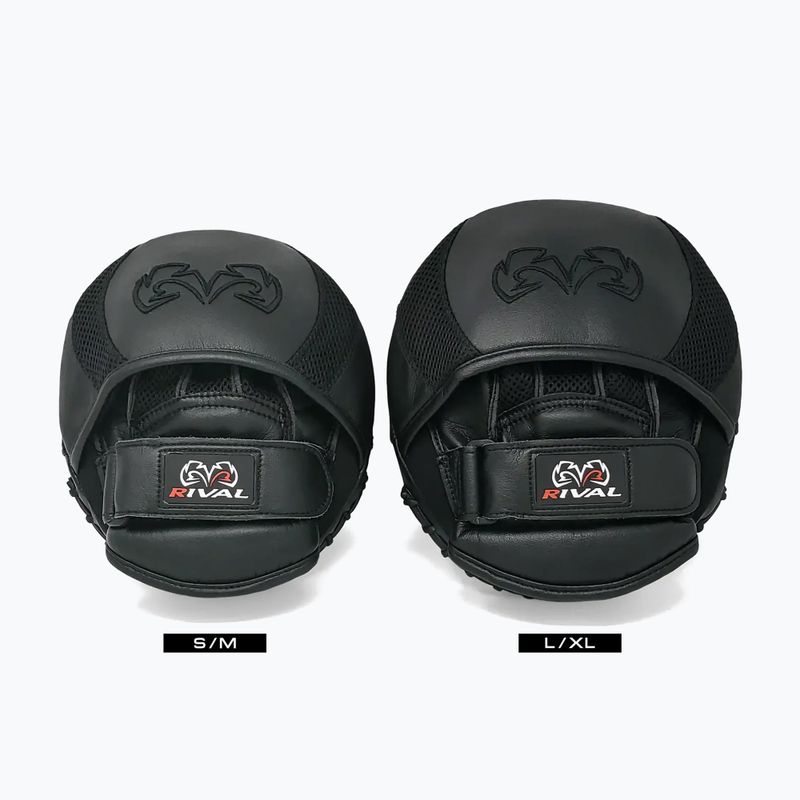 Łapy treningowe trenerskie Rival RPM11 Evolution Punch Mitts black 5
