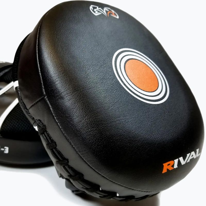 Łapy treningowe trenerskie Rival RPM3 Air Punch Mitts 2.0 black 4