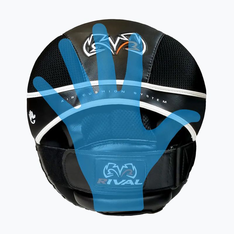 Łapy treningowe trenerskie Rival RPM3 Air Punch Mitts 2.0 black 6