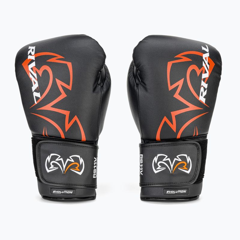 Rękawice bokserskie Rival RS11V Evolution black 2