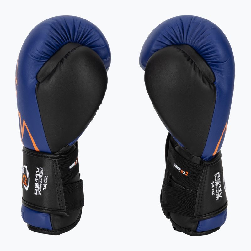 Rękawice bokserskie Rival RS11V Evolution blue 4