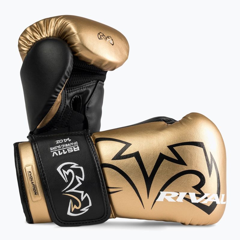 Rękawice bokserskie Rival RS11V Evolution gold 2
