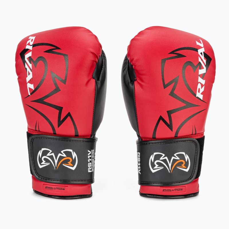 Rękawice bokserskie Rival RS11V Evolution red 2