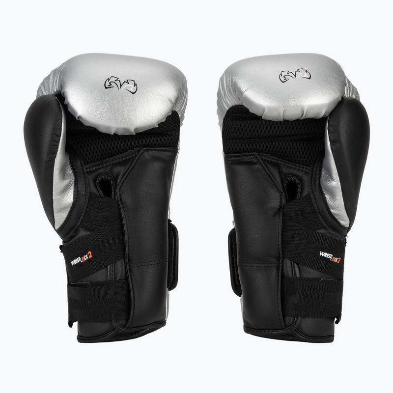 Rękawice bokserskie Rival RS11V Evolution silver 3