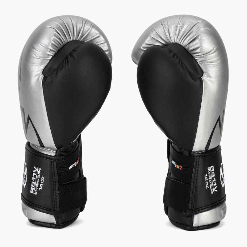 Rękawice bokserskie Rival RS11V Evolution silver 4