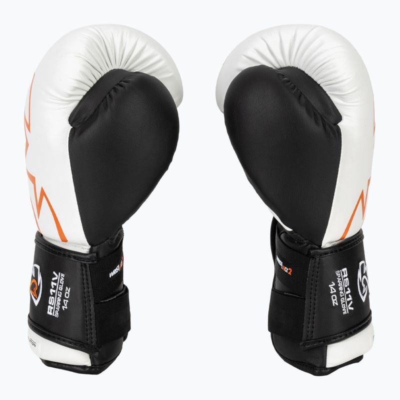 Rękawice bokserskie Rival RS11V Evolution white 4
