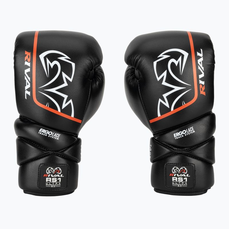 Rękawice bokserskie Rival RS1 Ultra Sparring 2.0 black 2