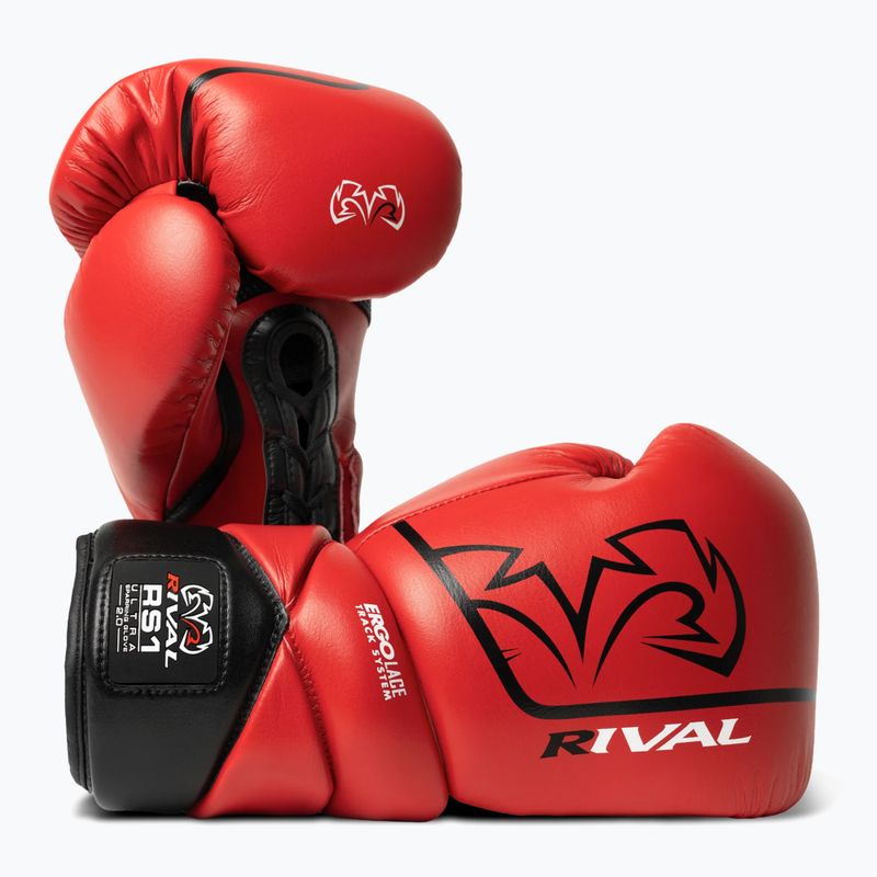 Rękawice bokserskie Rival RS1 Ultra Sparring 2.0 red 2