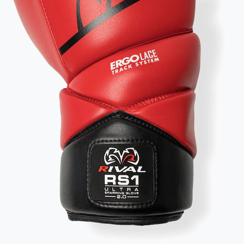 Rękawice bokserskie Rival RS1 Ultra Sparring 2.0 red 4