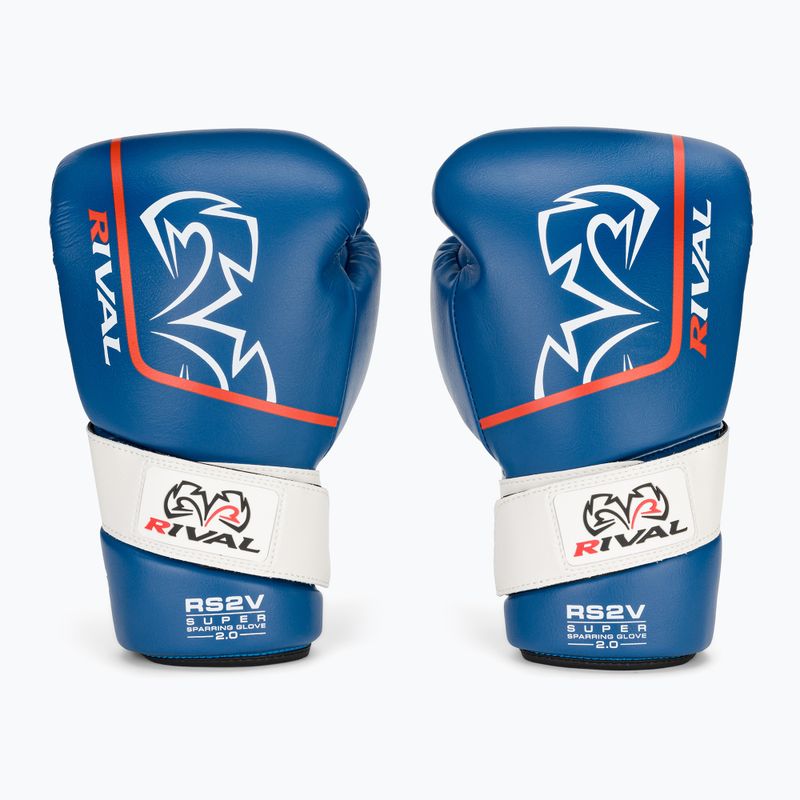Rękawice bokserskie Rival Super Sparring 2.0 blue 2