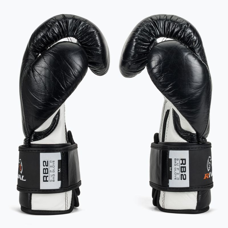 Rękawice bokserskie Rival RB2 Super Bag 2.0 black 4