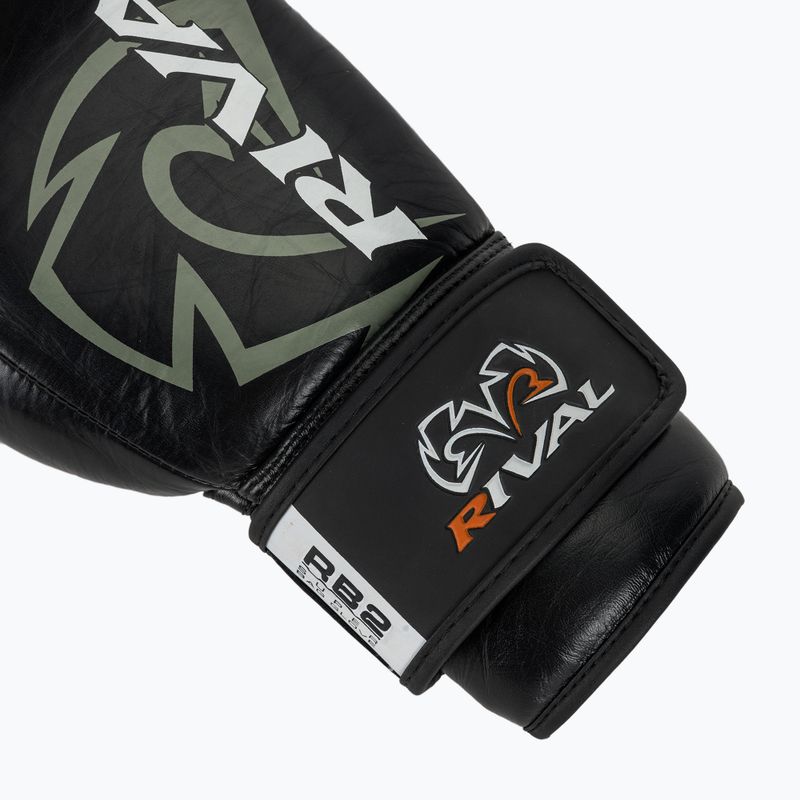 Rękawice bokserskie Rival RB2 Super Bag 2.0 black 6