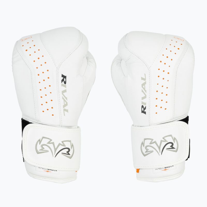 Rękawice bokserskie Rival RB10 Intelli-Shock Bag white 2