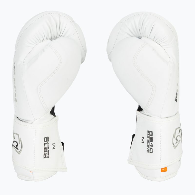 Rękawice bokserskie Rival RB10 Intelli-Shock Bag white 4