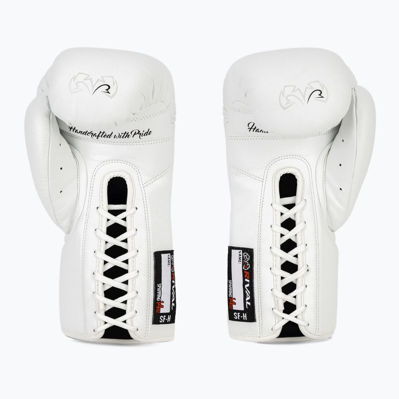 Rękawice bokserskie Rival RFX-Guerrero Sparring-SF-H white 4