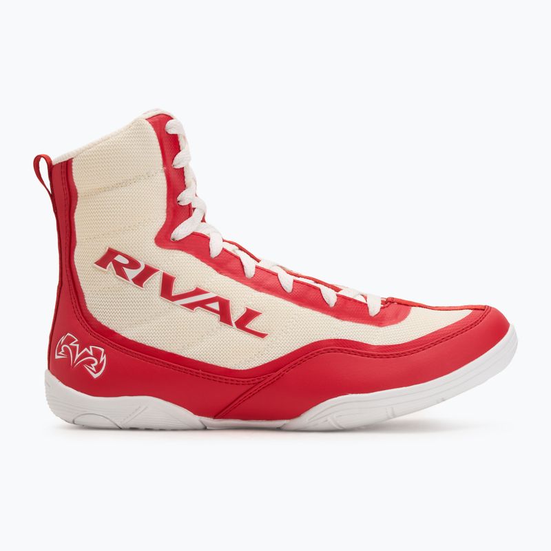 Buty bokserskie Rival RSX-Prospect white/red 2