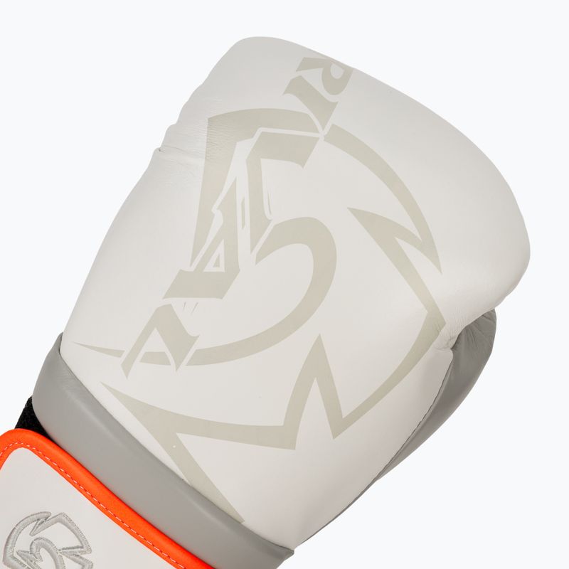 Rękawice bokserskie Rival Impulse Sparring Gloves Gants white/orange 5