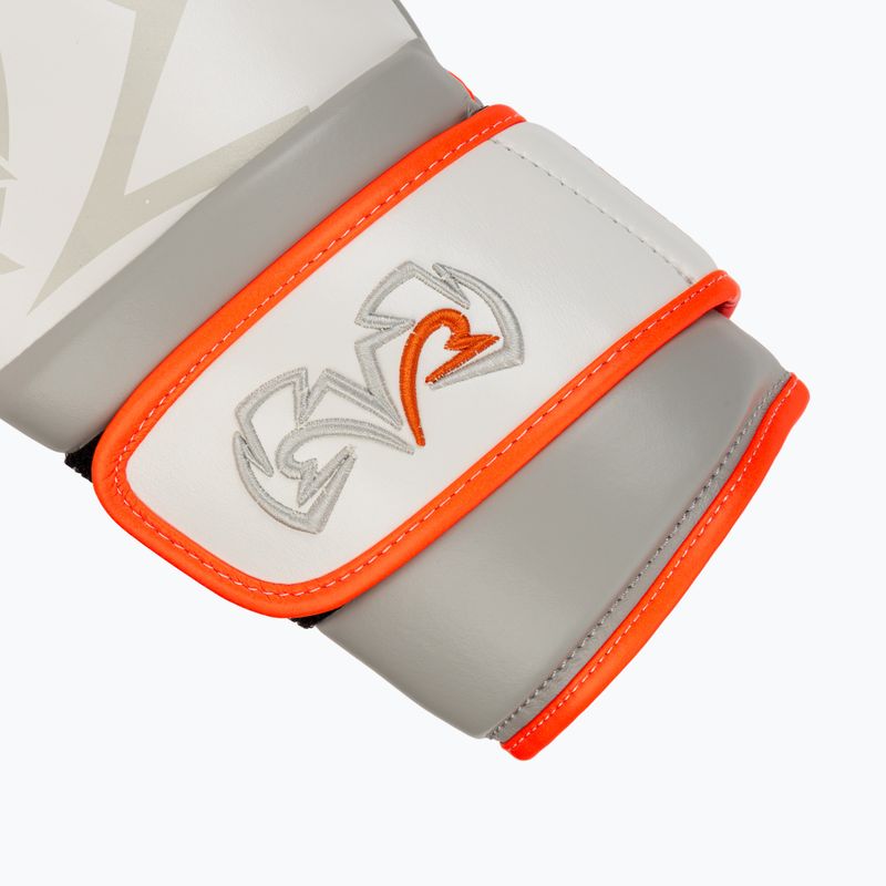 Rękawice bokserskie Rival Impulse Sparring Gloves Gants white/orange 6