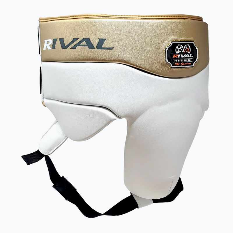 Ochraniacz krocza Rival RNFL100 Professional Protector white/gold 2