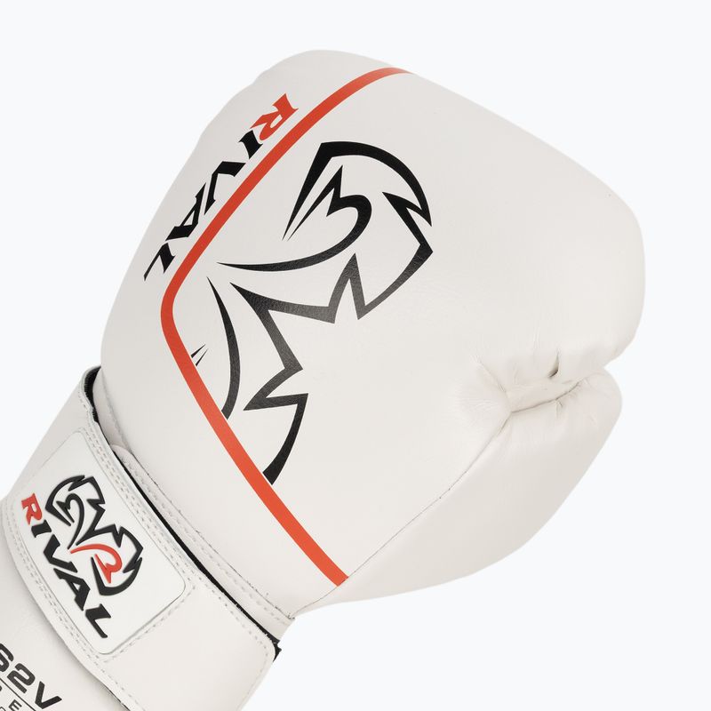 Rękawice bokserskie Rival Super Sparring 2.0 white 5