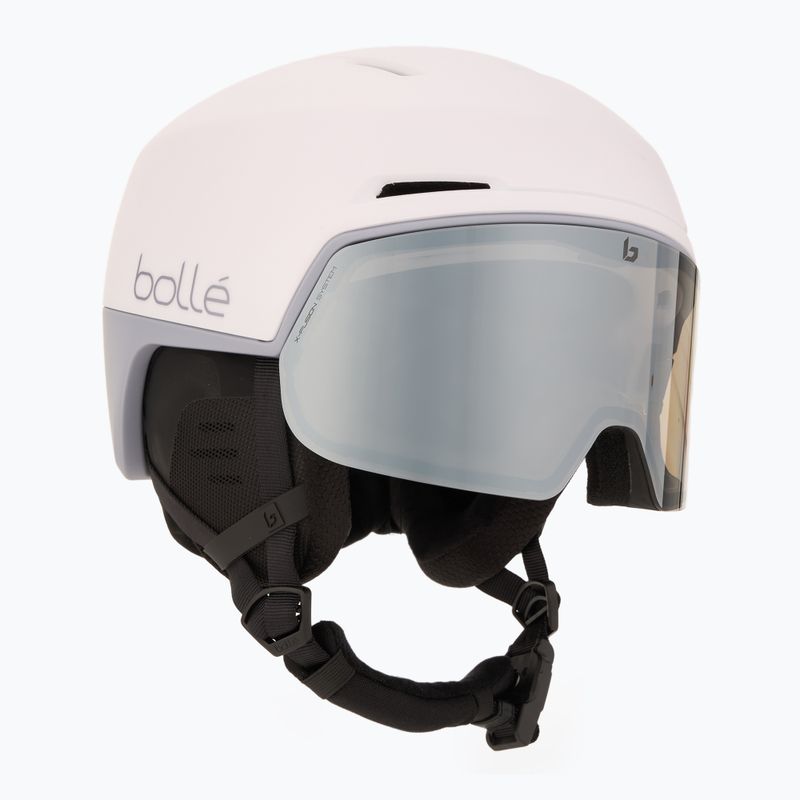 Kask narciarski Bollé X-Fusion white lilac matte/photochromic gun