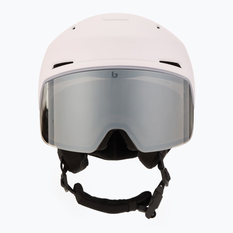 Kask narciarski Bollé X-Fusion white lilac matte/photochromic gun 2