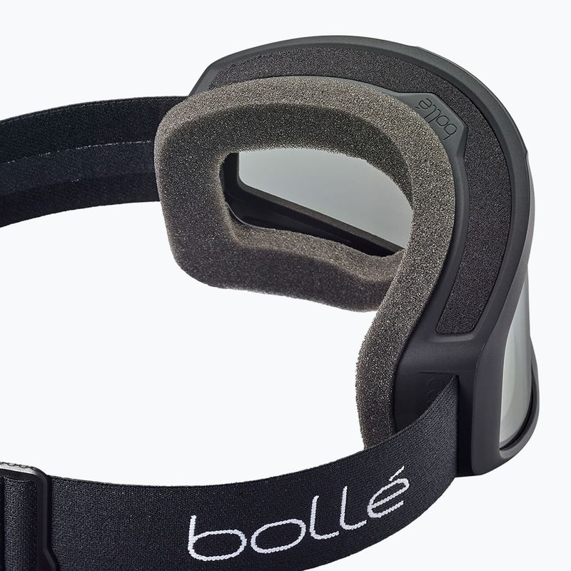 Gogle narciarskie Bollé Bedrock black matte/clear 2