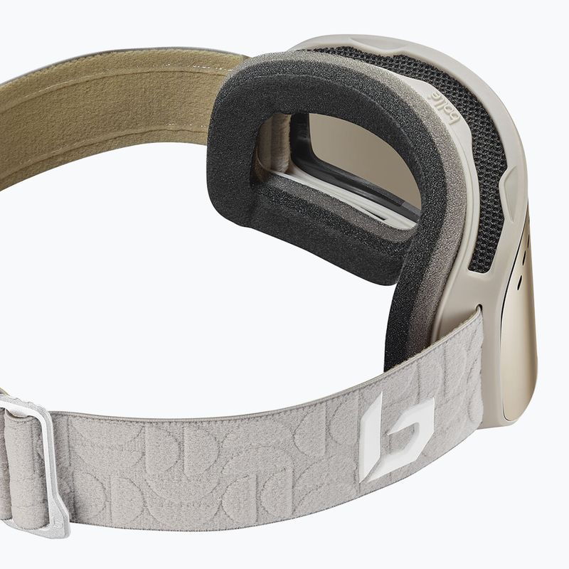 Gogle narciarskie Bollé Nevada Small stockholm sand matte/gold 2