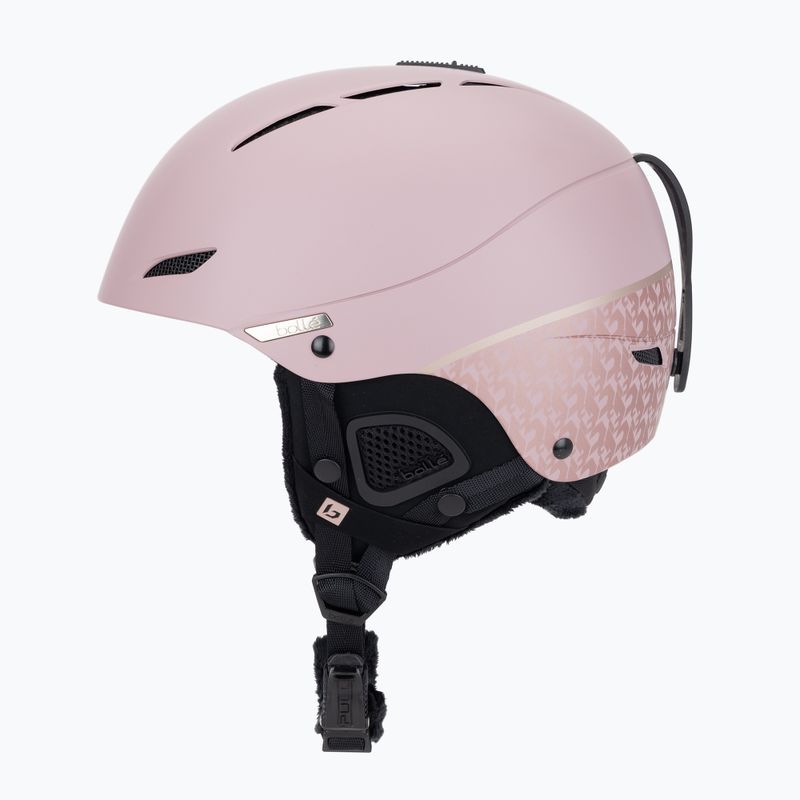 Kask narciarski Bollé Juliet stockholm pink matte 3
