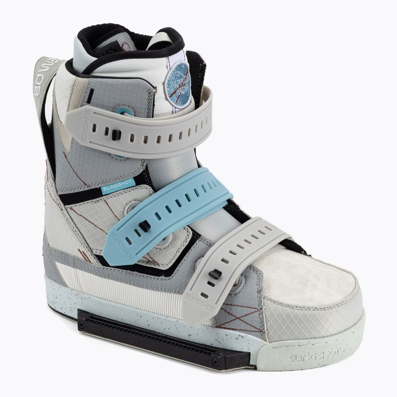 Wiązania do wakeboardu Slingshot Space Mob szare/białe/czarne