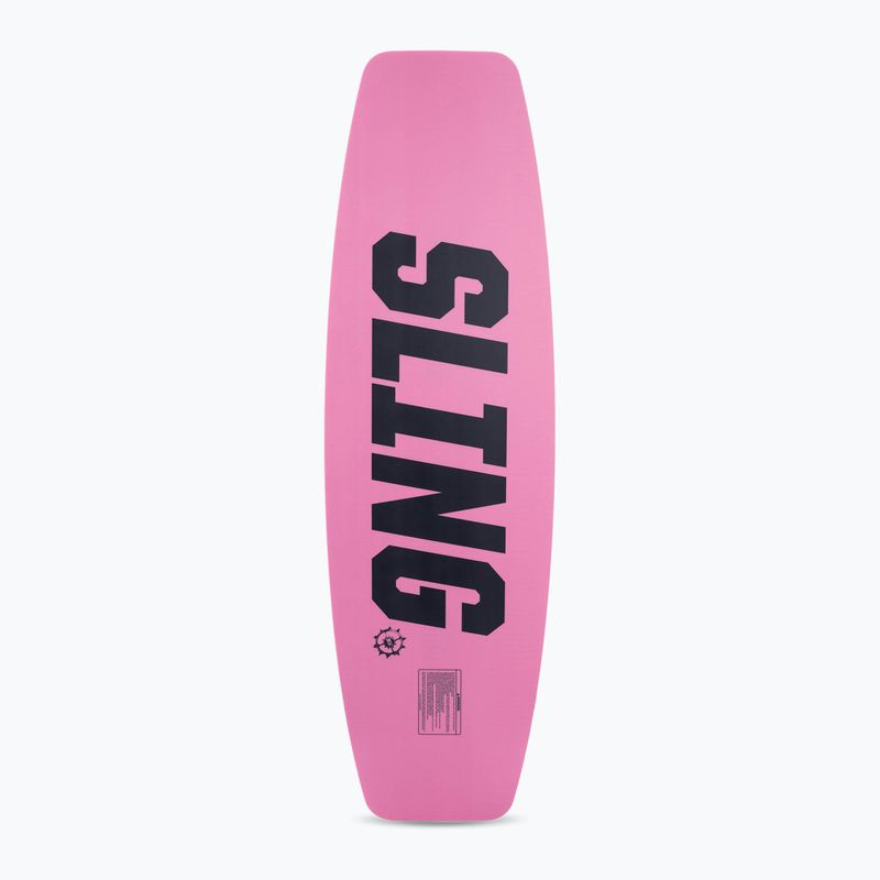 Deska wakeboardowa Slingshot Salmon niebieska/czarna/różowa 4