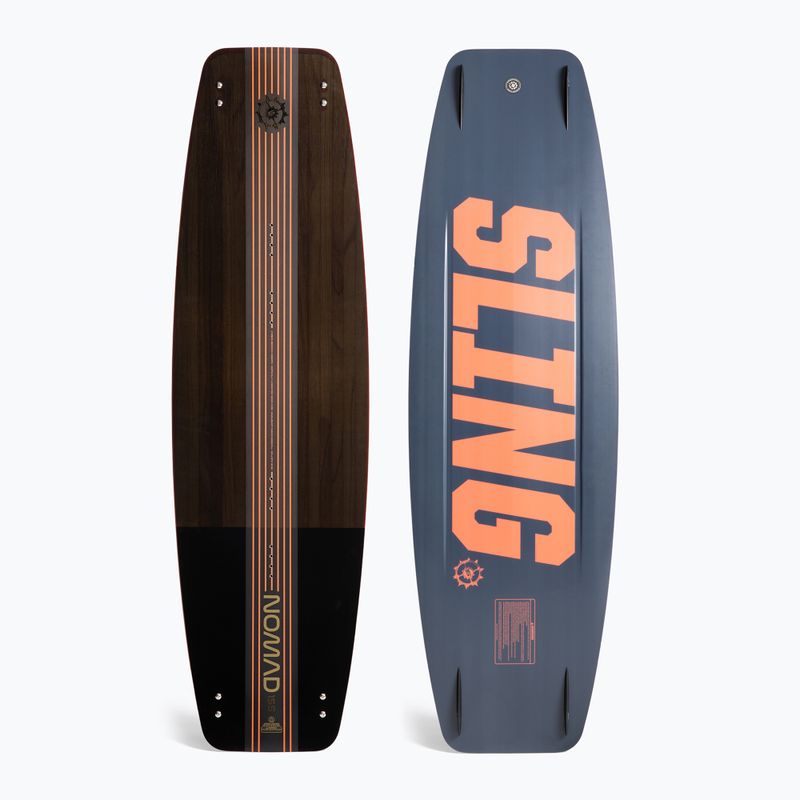 Deska wakeboardowa Slingshot Nomad brązowa/niebieska
