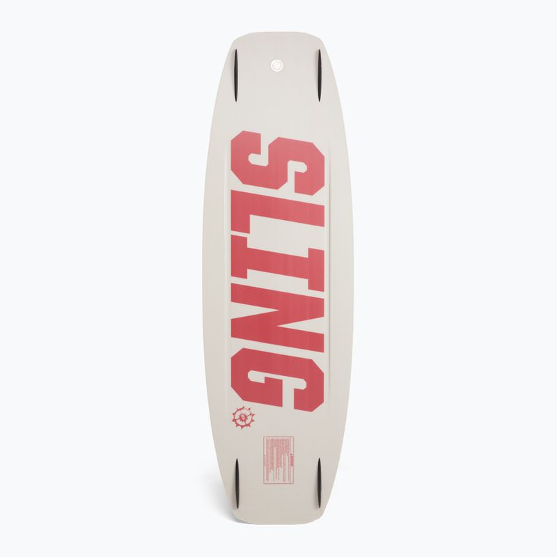 Deska wakeboardowa Slingshot Solo czarna/ czerwona/niebieska 3