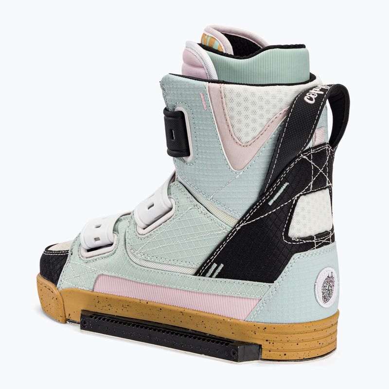 Wiązania do wakeboardu damskie Slingshot Copycat 2023 niebieskie/białe/czarne 3